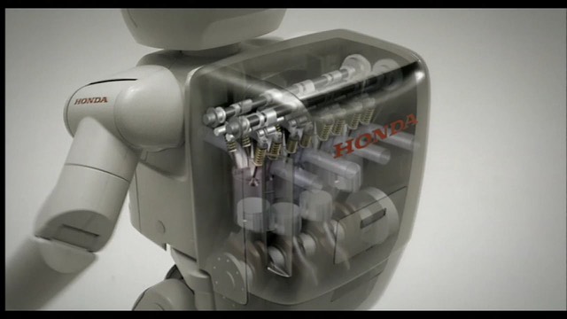 Still from Honda Asimo Director's Cut